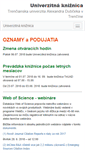 Mobile Screenshot of kniznica.tnuni.sk